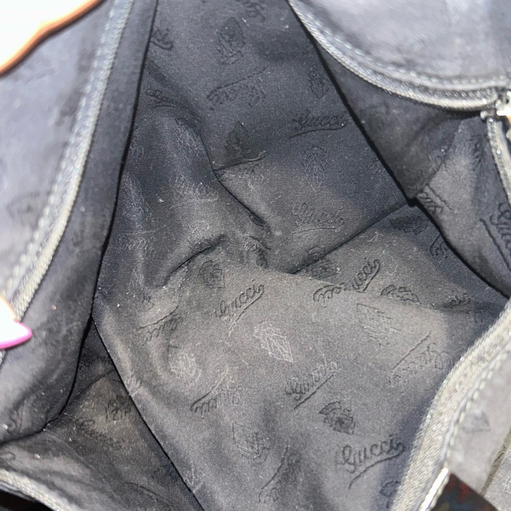 Gucci GG Canvas Jodie Black & Brown Tote‎ - Picture 11 of 16